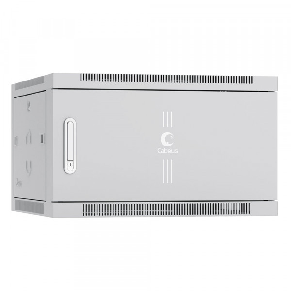 Шкаф телекоммуникационный настенный 19" 6U Cabeus SH-05F-6U60/35m