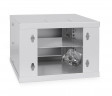 Шкаф телекоммуникационный настенный 10" 4U Cabeus WSC-4Um