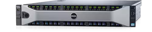 DELL PowerEdge R730xd 26xSFF / 2 x E5-2640 v3 / 4 x 16GB 2133P / H330 Mini / 750W